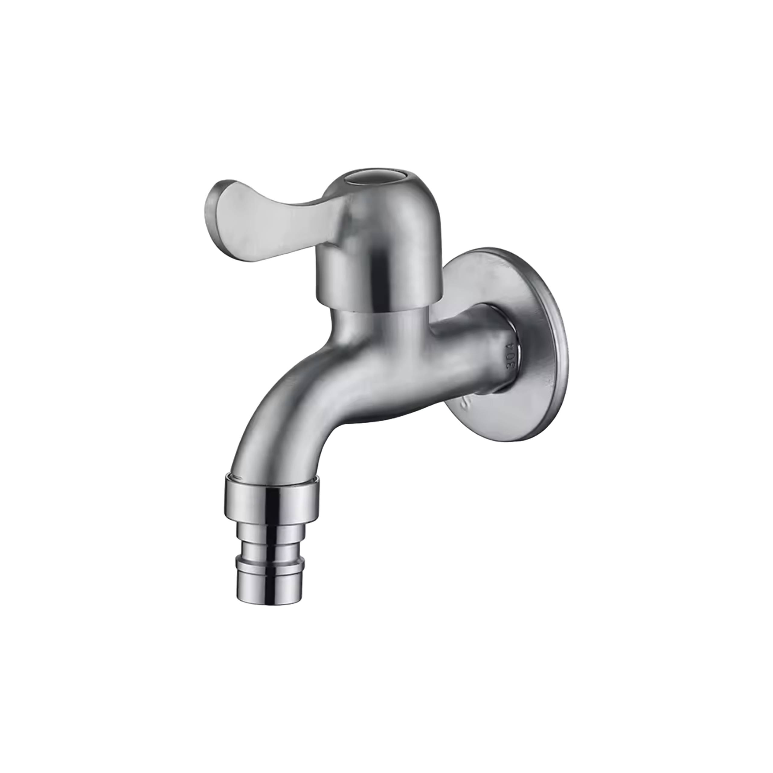 LLAVE  MANGUERA  LUJO ACERO INOX